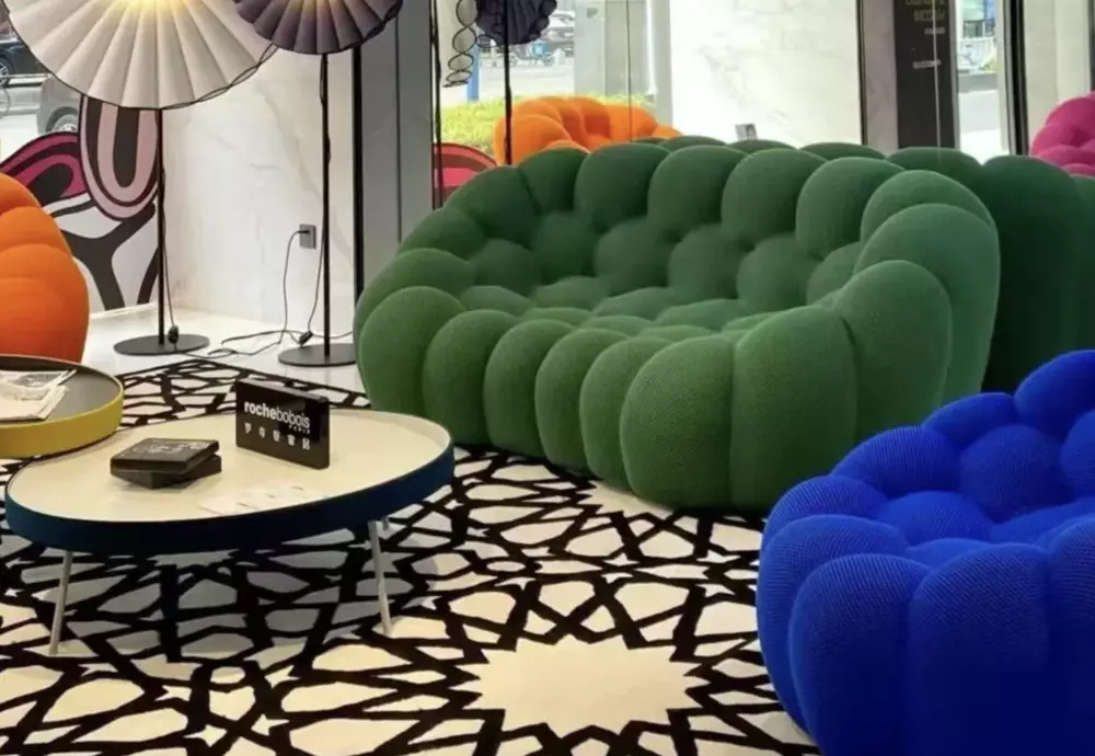 bubbles couch